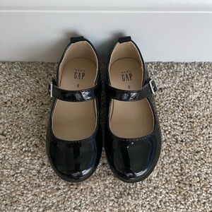 GAP Toddler Black Patent Leather Holiday Dress Shoes